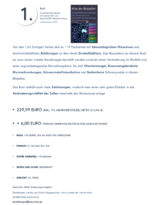 Atlas der Blutzellen für die Dunkelfeld-Mikroskopie