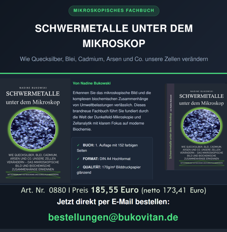 Buch Schwermetalle unter dem Mikroskop